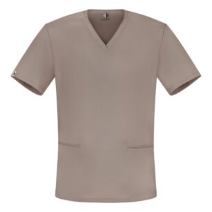 Męska bluza medyczna scrubs slim beż