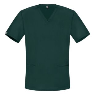 Męska bluza medyczna scrubs slim zielony